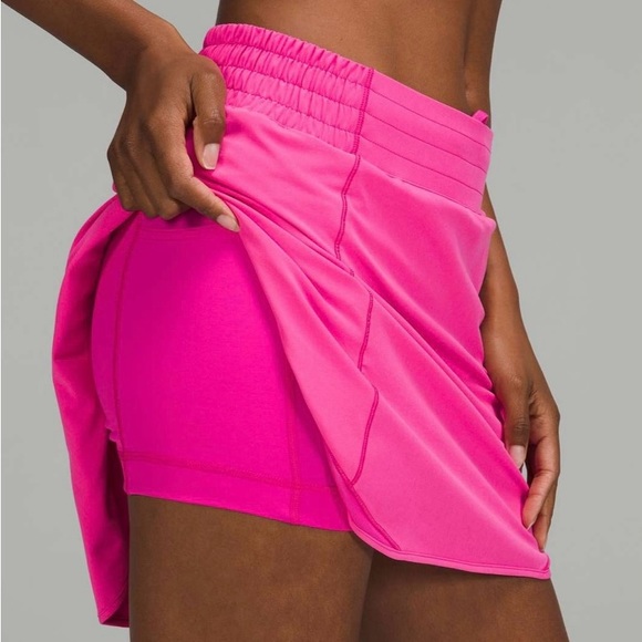 Lululemon | Hotty Hot High-Rise Skirt *Long SONIC PINK - Picture 3 of 16